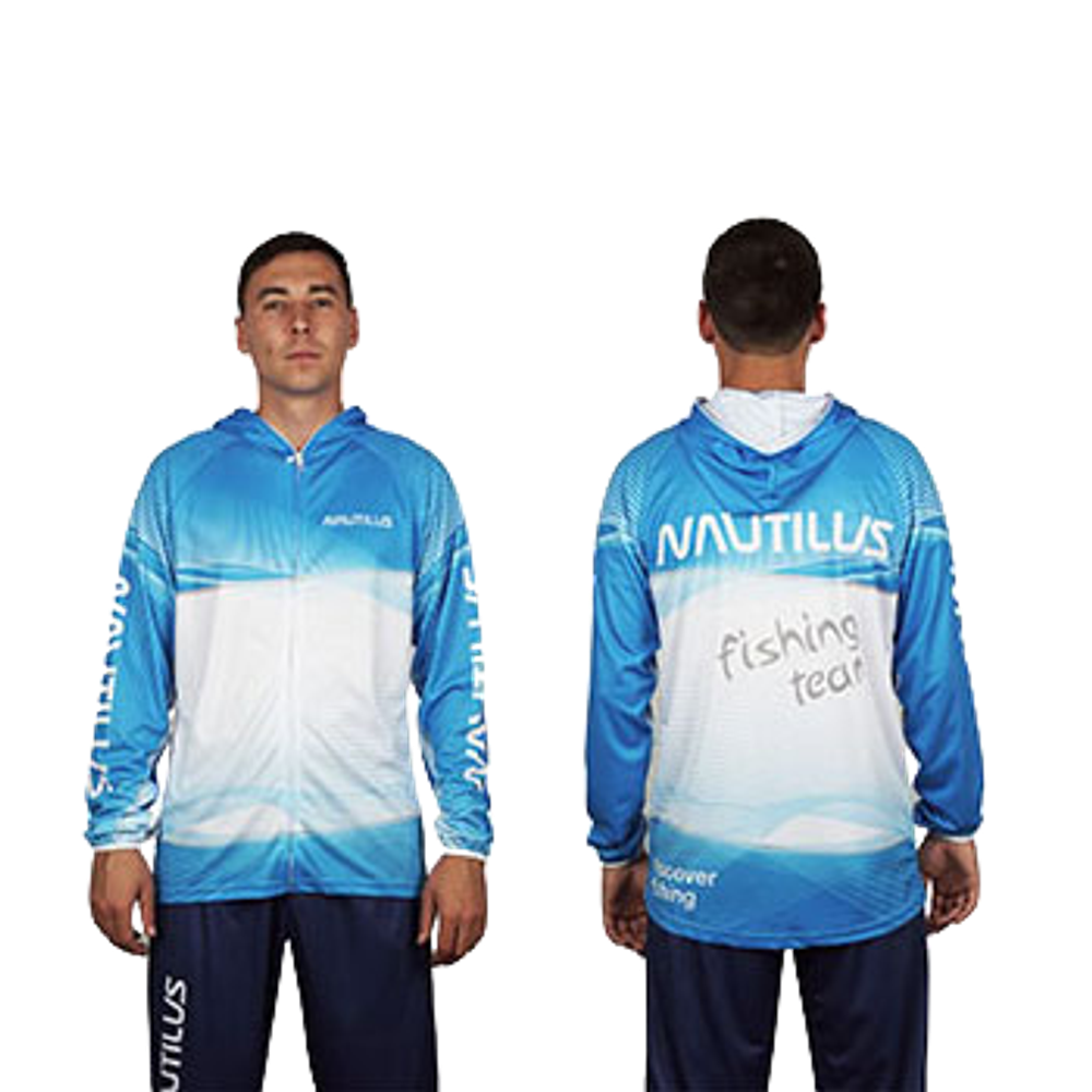 Джерси с капюшоном Nautilus Blue водолазка -