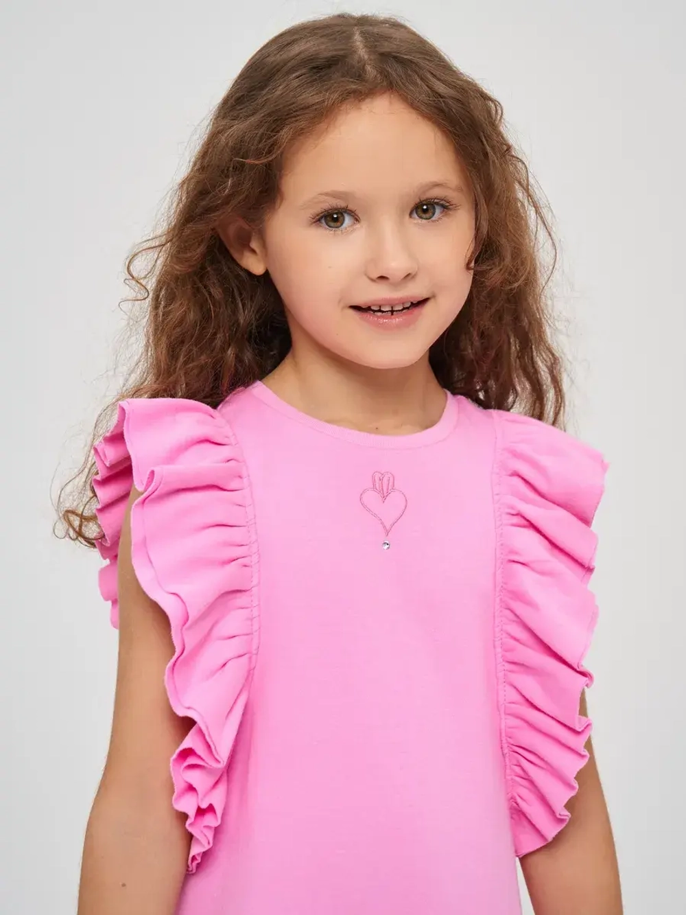 Платье детское BH Stars "Сияние Арктики", 100% хлопок