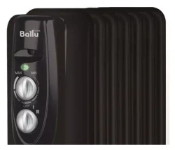 Масляный радиатор Ballu Classic BOH/CL-07 черный