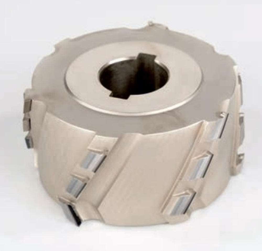 PCD фреза фуговальная D.100x50x30 +2CH 8x4 3+3 DIV.30°ASS. Z=18 DIA H3 LH