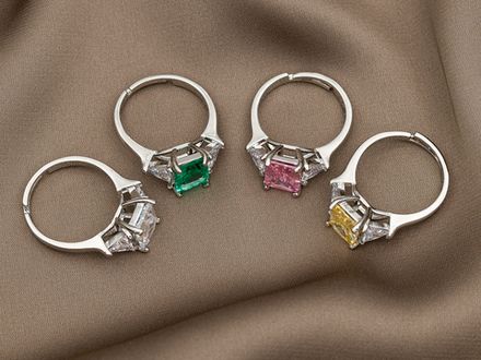 Перстень "Graff" Crystal, 9мм