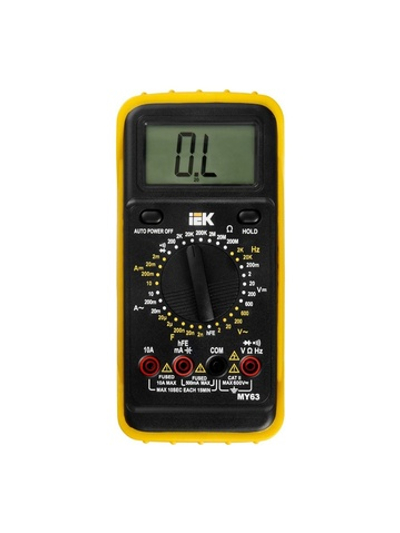 Мультиметр цифровой Professional MY63 IEK TMD-5S-063