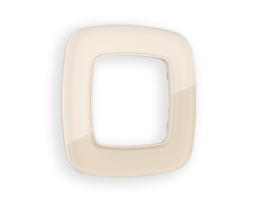 OF320301 Рамка OMEGA Radian (Бежевый Стекло органическое) 1-ая