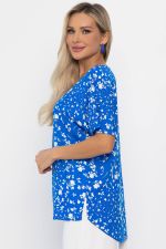 Блуза Маргоша (ярко-голубая) Б13813-16М LT Collection