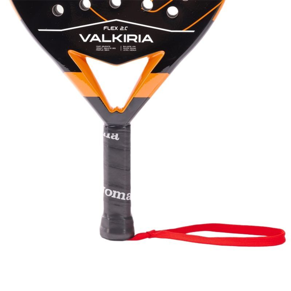 Ракетка для Padel Joma Valkiria Flex - black/fluor orange