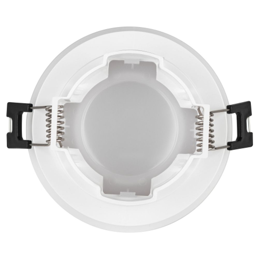 Светильник встраиваемый декоративный ЭРА KL94 WH под лампу MR16 GU5.3 белый пластиковый | Декоративные встраиваемые светильники