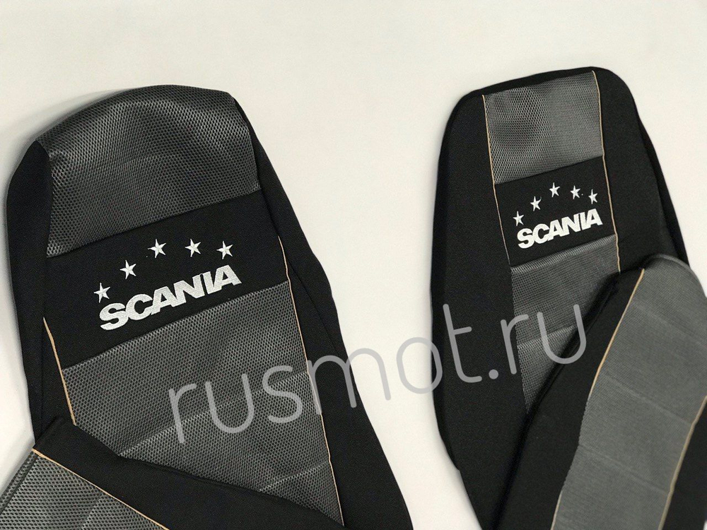 Чехлы жаккард вышивка SCANIA от 2004-2014 г. S21 Польша