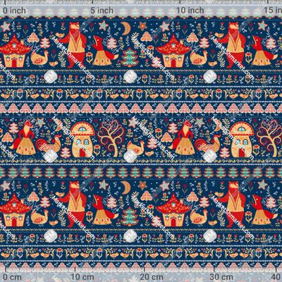 Медведь, лиса из сказки. (Дизайнер Irina Skaska) by Irina Skaska 469 DPI