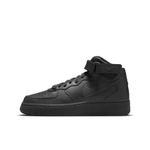 Кроссовки Nike Air Force 1 Mid GS Triple Black
