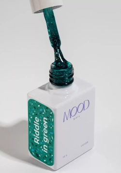 Гель-лак MOODNAIL Riddle in Green, 10г