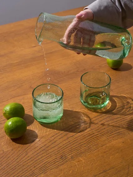 Набор стаканов flowi, 310 мл, зеленые, 2 шт.