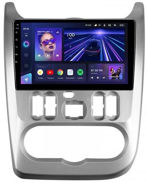 Магнитола для Renault Logan/Sandero 2009-2014 - Teyes CC3 Android 10, Быстрая, CarPlay, SIM-слот