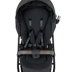 Детская коляска Roan Sol Vintage Luxury 2.0 2 в 1 PIX/55/D Pixel/Dark/Nickel/руч.Cappuccino