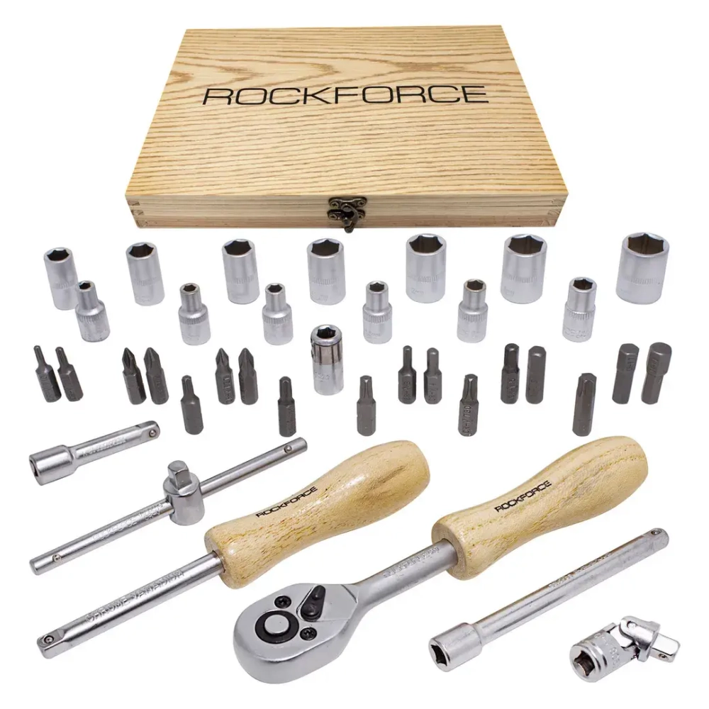 Набор инструментов 38пр. 1/4''(6гр.) RockForce##Rock FORCE RF-2382-5