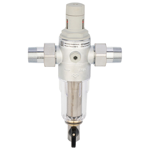 Фильтр сетчатый VARMEGA промывной, комбинированный 3/4", PN16, для ХВС, VM22802