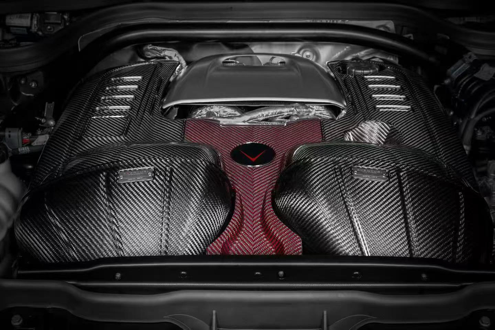 Карбоновая система холодного впуска воздуха для MERCEDES-BENZ W465 G63 AMG 2025 Мерседес Гелендваген