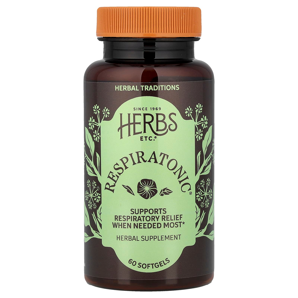 Herbs Etc., Respiratonic®, 60 капсул (400 мг в 1 капсуле)