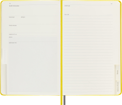 Блокнот Moleskine Passion Baby (PASBABY) 13х21см в подарочной коробке, желтый