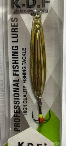 19 Блесна зимняя KDF Bergos 130-8010 5 гр 52 мм цв gold