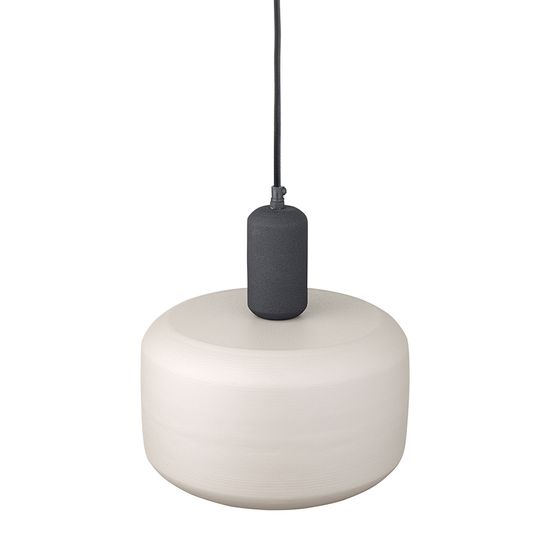 Светильник подвесной juko, D28х32 см, черный/бежевый