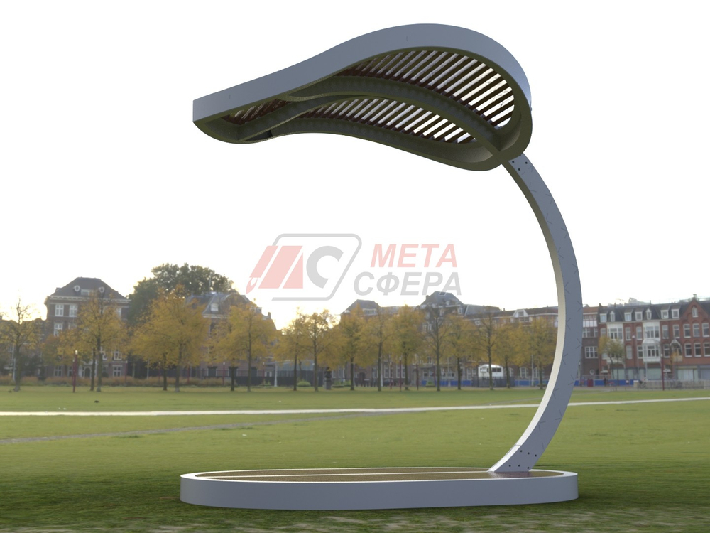 Пергола Лист без шезлонгов