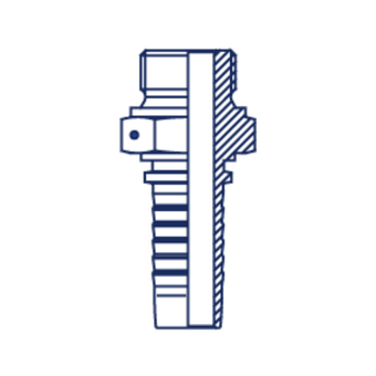 Фитинг DN 50 BSP (Ш) 2 Interlock