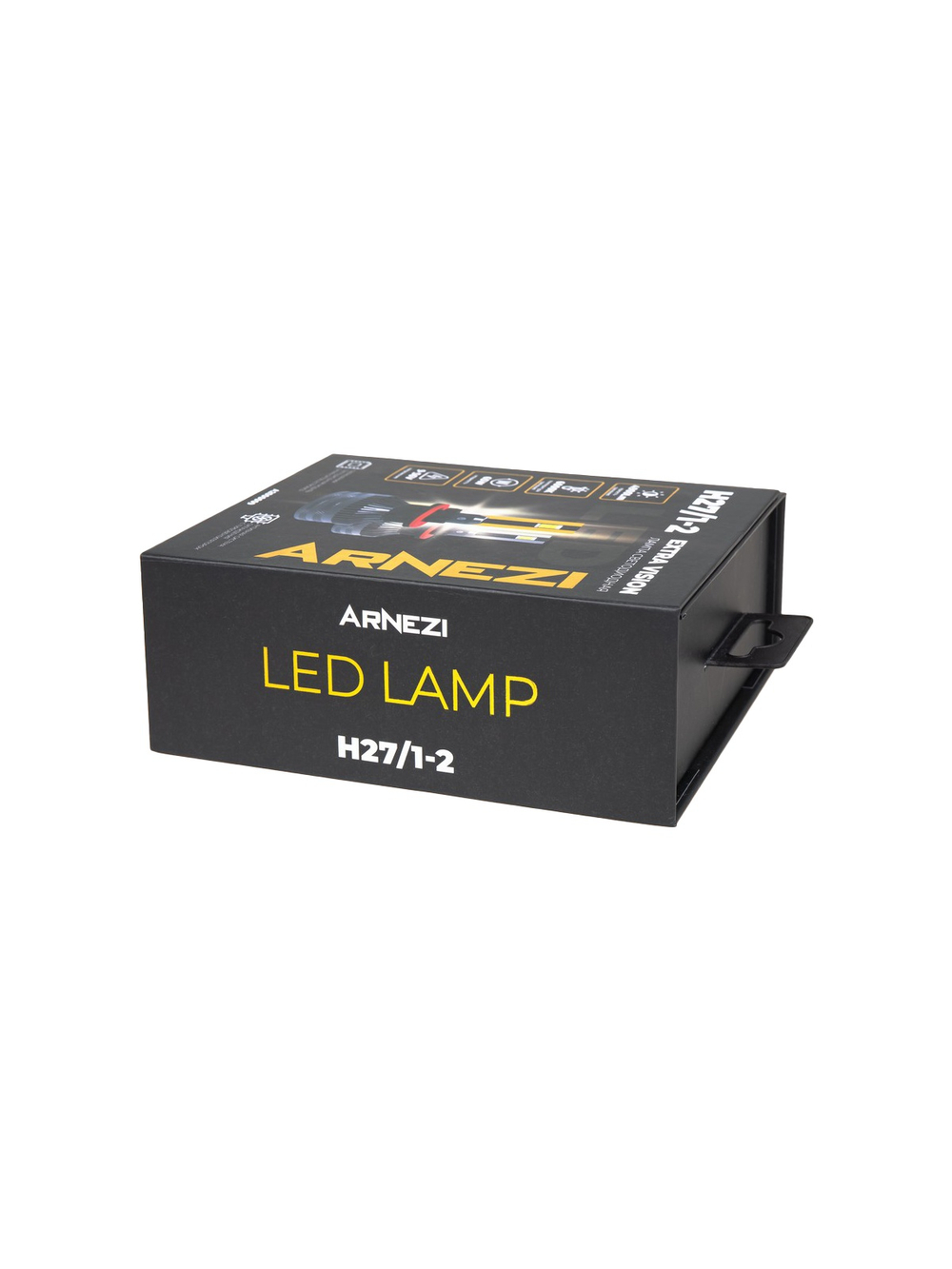 Лампа светодиодная 12/24V H27/1-2 65W 4900lm PGJ13 6000K ARNEZI Extra Vision LED 2 шт. DUOBOX IP68 A2000009