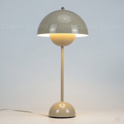 Настольная лампа Cloyd ERMA-B T1 / выс. 50 см - серый (арт.30043)