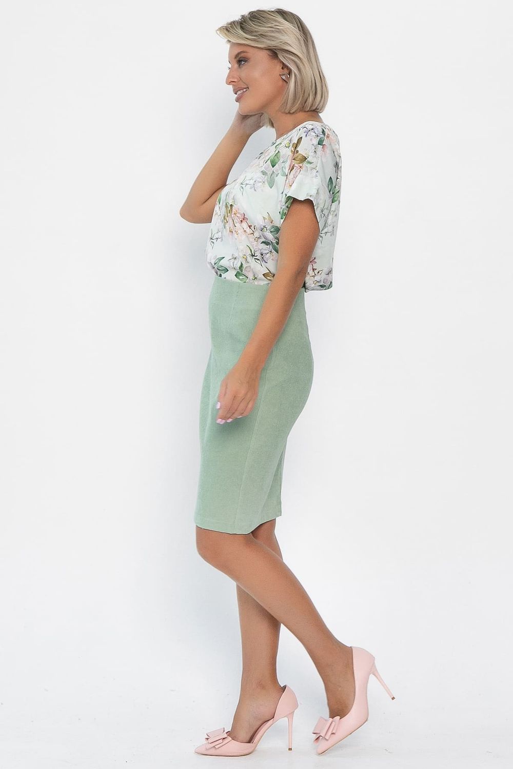 Юбка Алексис (фисташка) Ю14161-8М LT Collection