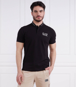 Поло EA7 - черный(3RPF18 PJ04Z)