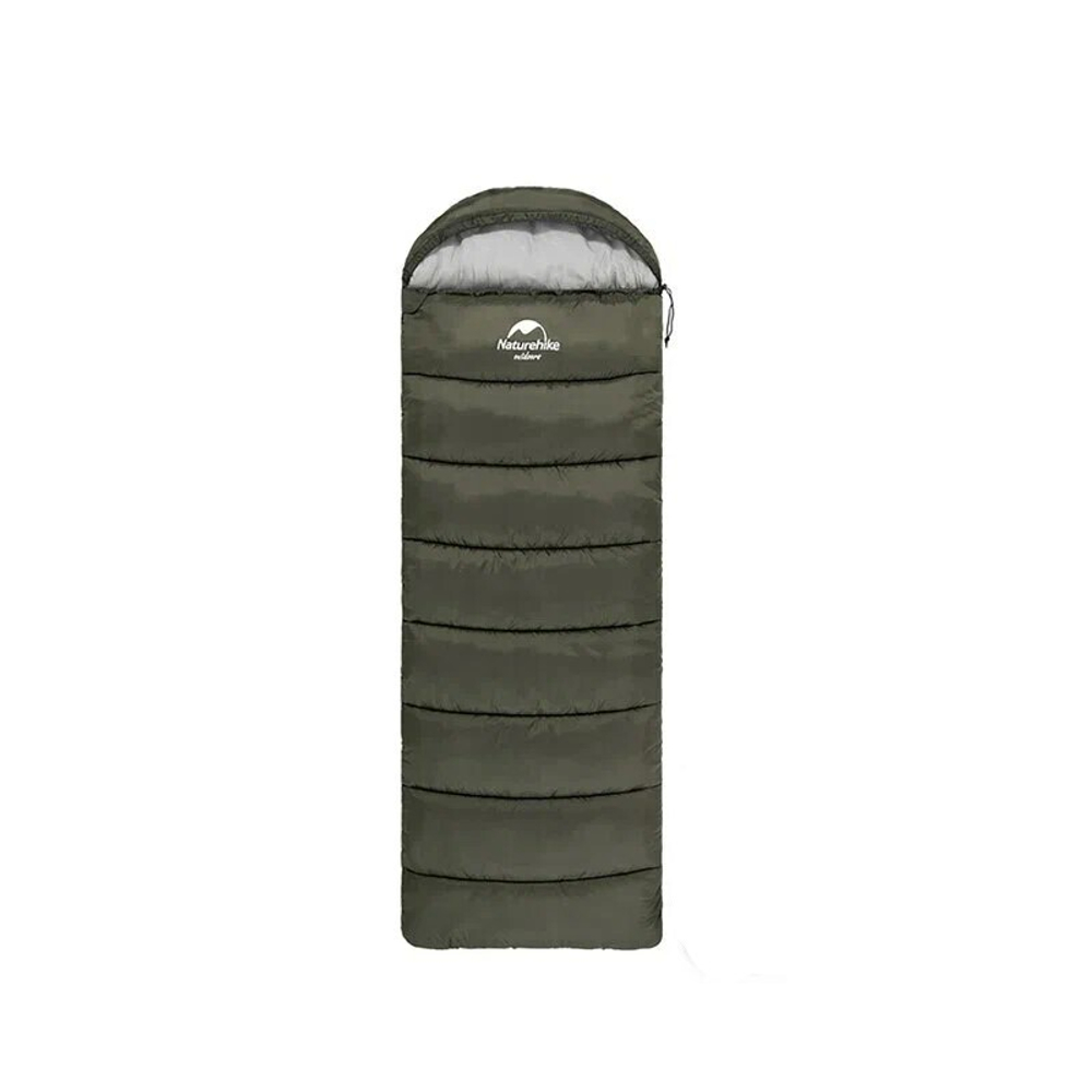 Спальный мешок Naturehike U Series зеленый U150, артикул NH20MSD07-ARM150, цвет Зеленый