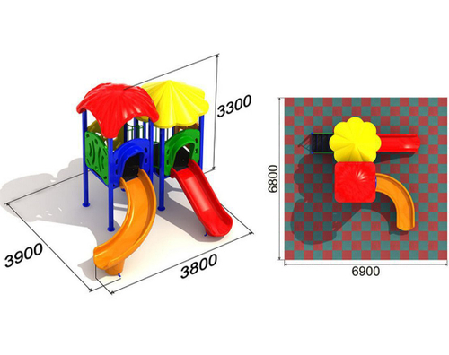 Детская игровая площадка Незабудка 1.3.2