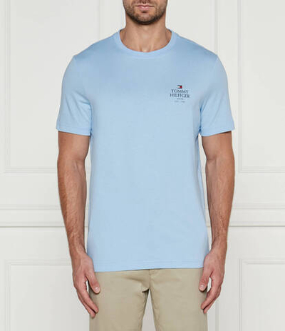 Футболка Tommy Hilfiger - голубой(MW0MW36500)