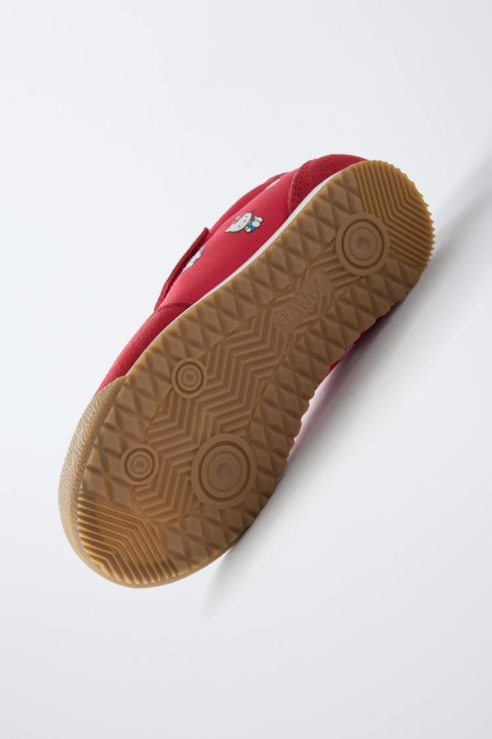 ZARA СПОРТИВНЫЕ КРОССОВКИ HELLO KITTY © SANRIO, КРАСНЫЙ