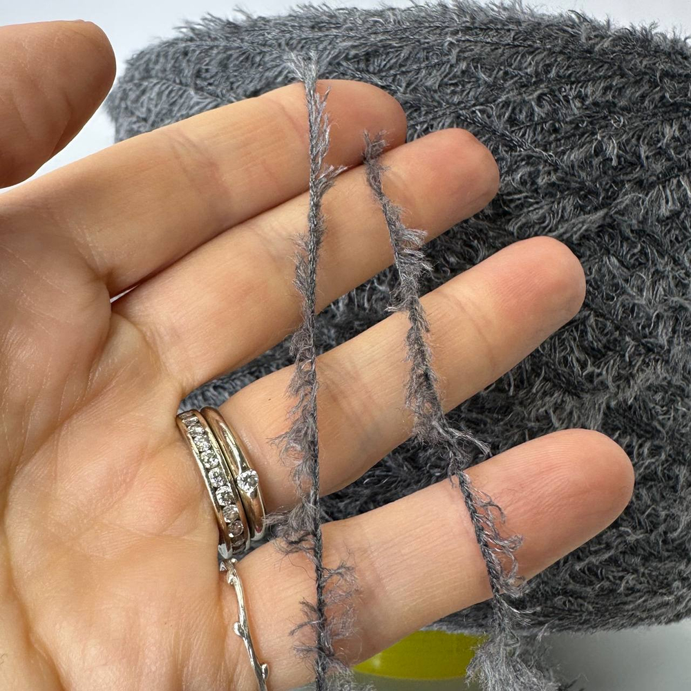 GERANIO - Luxury Production by Ri.Go; 75% меринос, 25% шелк; 270м/100гр; col. 91971, цвет: графит; S503