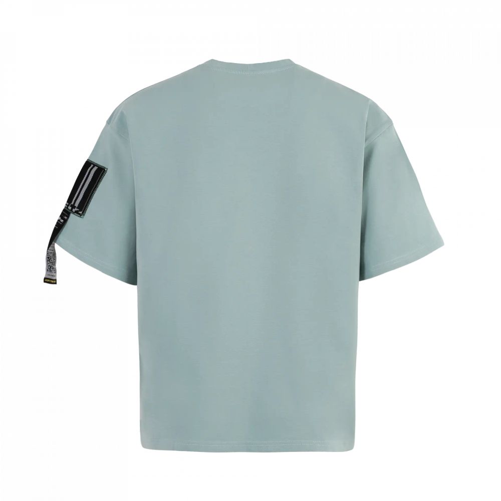 Футболка Heartz Magazine Boxy Светло-зеленая