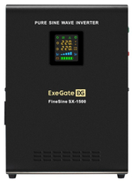Источник бесперебойного питания  Exegate FineSine SX-1500.LCD.AVR.2SH