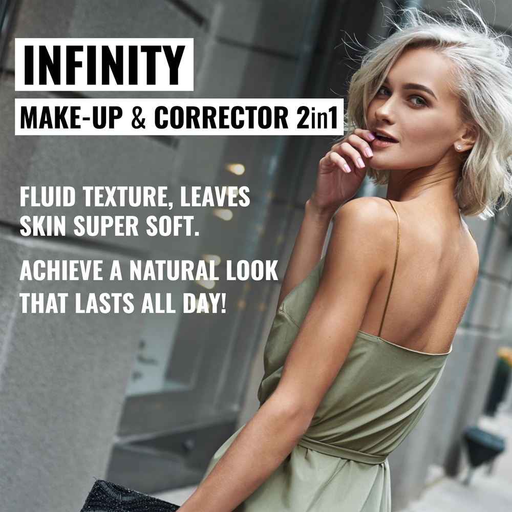 Dermacol Infinity - Тональный крем с высокой степенью покрытия SPF 15, 20 g