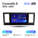 Teyes CC2L Plus 9" для Volkswagen Caravelle 2015-2020