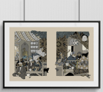 Постеры с иллюстрациями А. Дмитриева и И. Олейникова