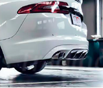 Карбоновый диффузор в стиле XFRS для Jaguar XF 2012-2015 Ягуар