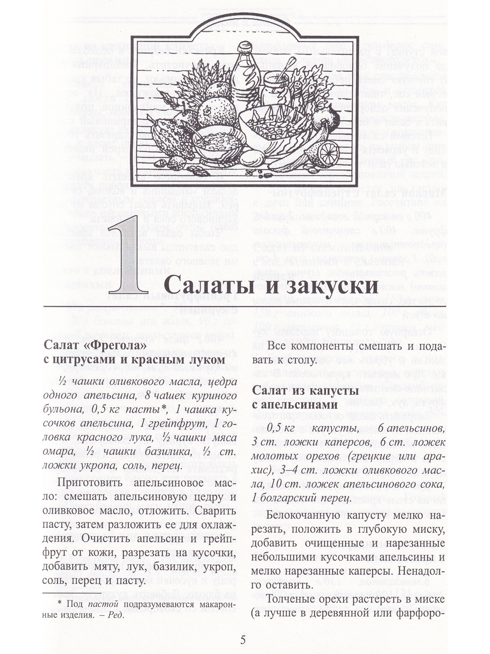 Цитрусовые в кулинарии