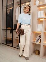 Футболка Любимый момент (голубая) Б15280-7М LT Collection