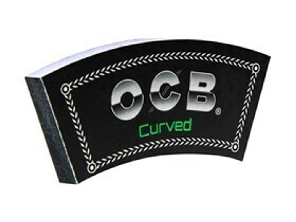 Фильтры для сигарет "OCB" Tips Curved (изогнутые, 58,7мм х 24,9мм) 32шт