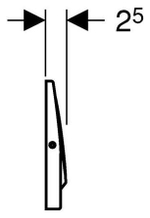 Панель смыва Geberit Mambo 115.751.00.1