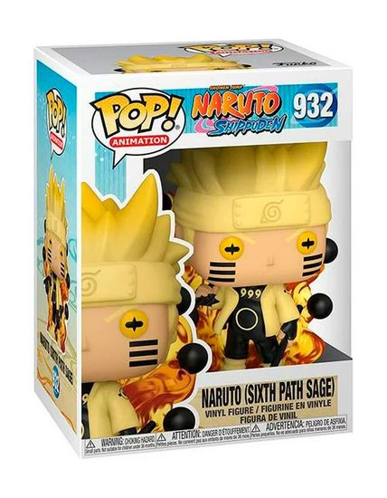 Фигурка Funko POP! Animation Naruto Shippuden Naruto Six Path Sage (932) 49801 / Фигурка Фанко ПОП! по мотивам аниме "Наруто", Наруто Режим Мудреца Шести Путей