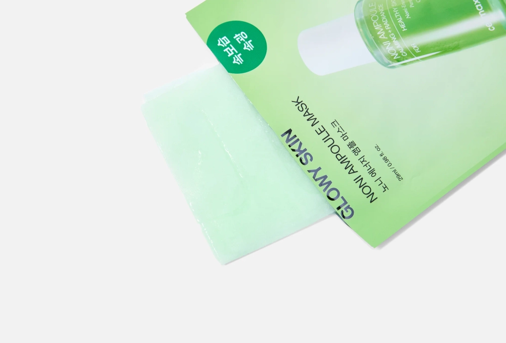 CELIMAX Укрепляющая тканевая маска для лица с экстрактом нони -The Real Noni Energy Ampoule Mask,20мл*10