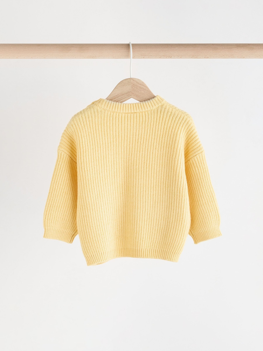 Вязаные свитер и брюки в комплекте для малышей Next Q94-942, Желтый