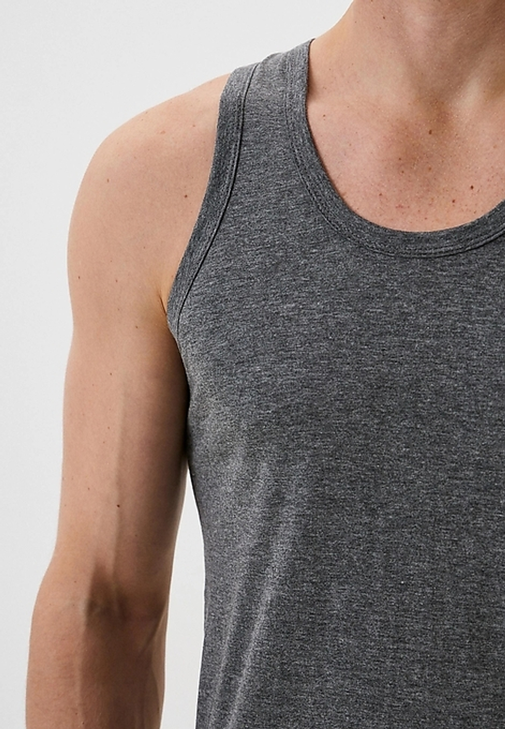 Майка мужская антрацит