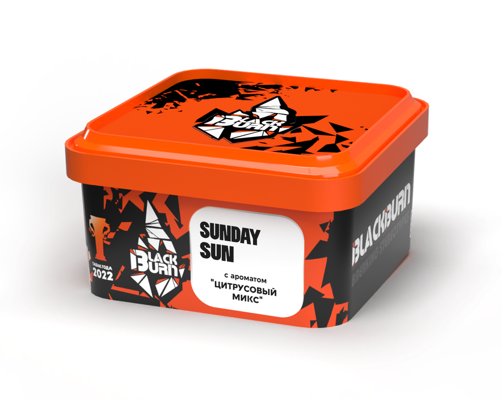 М. Табак для кальяна BlackBurn Sundaysun (Цитрусовый микс), 200г.